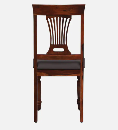 Compact Wooden Dining Table Set for Apartment Dining Spaces with Four Chairs - Image 7