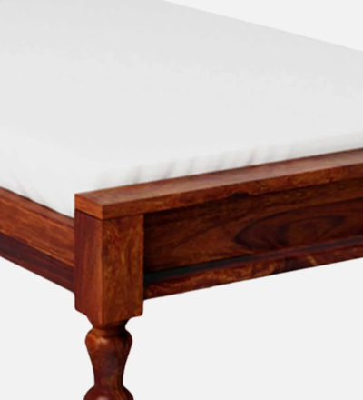 Affordable Single Bed with Sturdy Legs in Sheesham Wood By Sarve Furniture - Image 8