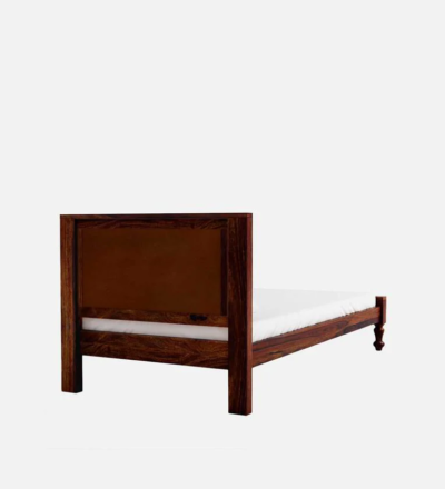 Affordable Single Bed with Sturdy Legs in Sheesham Wood By Sarve Furniture - Image 5