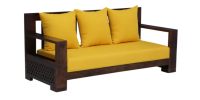 Luxury 3 Seater Sofa with Premium Finish and Cushioning for Living Room - Image 7