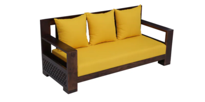 Luxury 3 Seater Sofa with Premium Finish and Cushioning for Living Room - Image 8