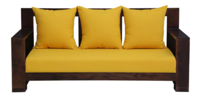 Luxury 3 Seater Sofa with Premium Finish and Cushioning for Living Room - Image 5