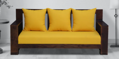 Luxury 3 seater sofa with premium upholstery and soft cushioning