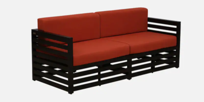 Spacious Three Seater Sofa with Fabric Upholstery and Solid Wood Frame - Image 6
