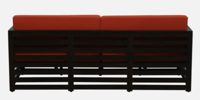 Spacious Three Seater Sofa with Fabric Upholstery and Solid Wood Frame - Image 8