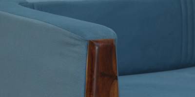 Spacious Three Seater Sofa with Side Arms and Supportive Backrest - Image 7