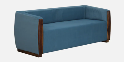 Spacious Three Seater Sofa with Side Arms and Supportive Backrest - Image 5