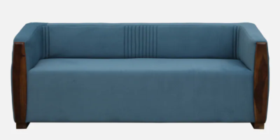 Spacious Three Seater Sofa with Side Arms and Supportive Backrest - Image 4
