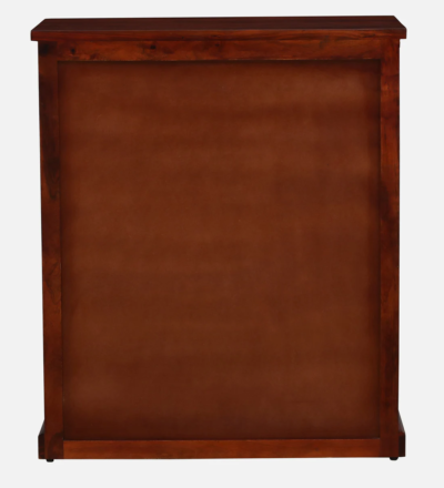 Elegant Sheesham Cabinet with Storage Drawers and Carved Wooden Side Panels - Image 8