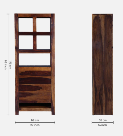 Study Table with Drawer and Open Shelf for Teenagers and College Students - Image 3