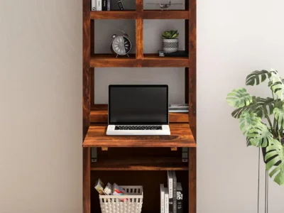Study table with drawer and open shelf for teenagers and college students
