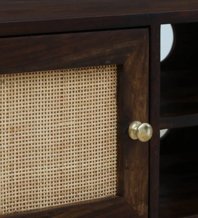 Premium Entertainment TV Unit in Sheesham for Wall-Wide Screens - Image 11