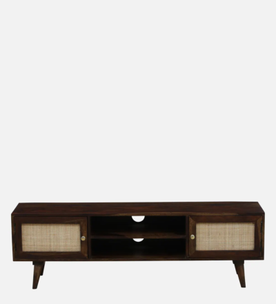 Premium Entertainment TV Unit in Sheesham for Wall-Wide Screens - Image 6