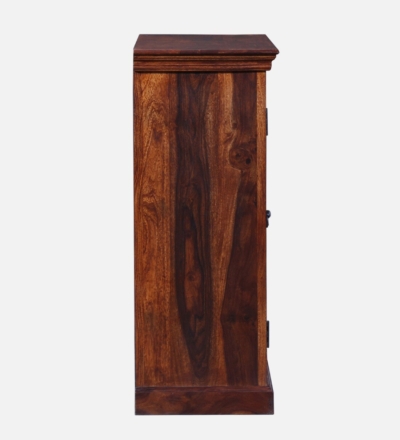 Vintage Style Wooden Cabinet with Carved Frame and Drawer for Entryway - Image 8