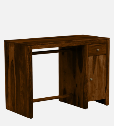 Sleek Home Study Desk with Drawer and Shelf for Daily Study Routine - Image 4