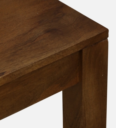 Sheesham Wood Study Table with Drawer and Open Storage Shelf for Home - Image 8
