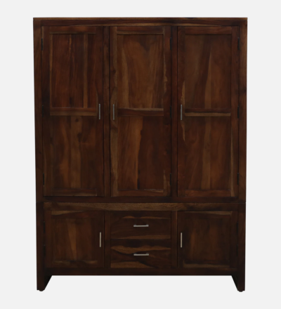 Classic Sheesham Almirah for Clothing and Linen Storage By Sarve Furniture - Image 9