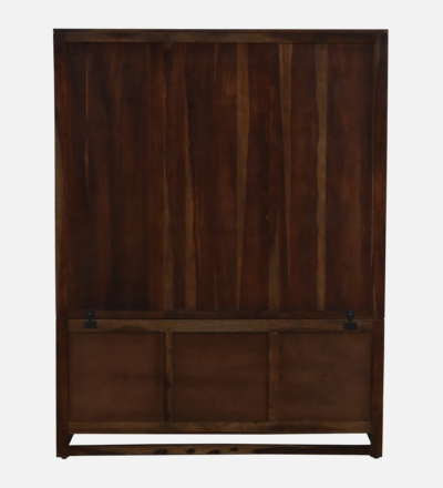 Classic Sheesham Almirah for Clothing and Linen Storage By Sarve Furniture - Image 4