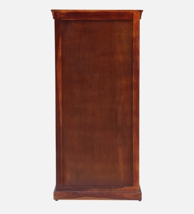 Large Sheesham Crockery Cabinet with Drawers, Shelves, and Glass Doors - Image 6