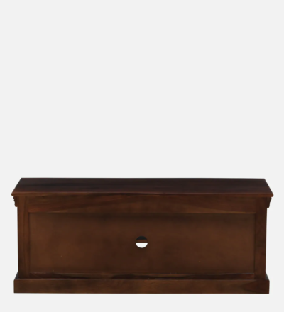 Classic Look TV Unit Sheesham Wood with Drawer and Shelf Combo - Image 7
