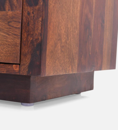 Entertainment Center TV Unit with Closed Cabinets and Display Shelves - Image 8