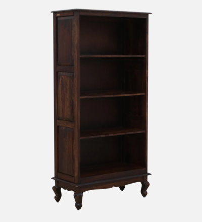 Minimalist Bookshelf with Solid Wood Finish and Simple Open Rack Style - Image 4