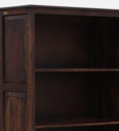 Minimalist Bookshelf with Solid Wood Finish and Simple Open Rack Style - Image 9