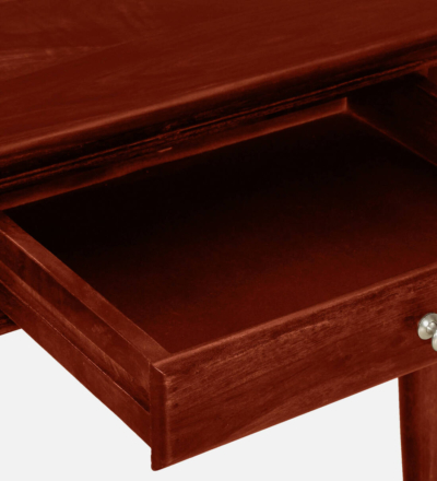 Study Table with Storage Drawer and Wooden Finish for Home Office Setup - Image 9