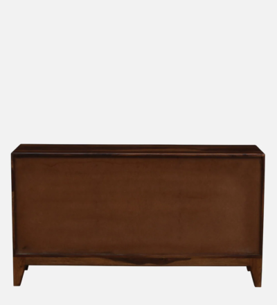 Solid Sheesham Sideboard with Dual Cabinet Doors and Large Storage Drawers - Image 6