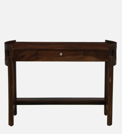 Sturdy Study Table with Wide Top and Built-In Book Storage Rack - Image 6