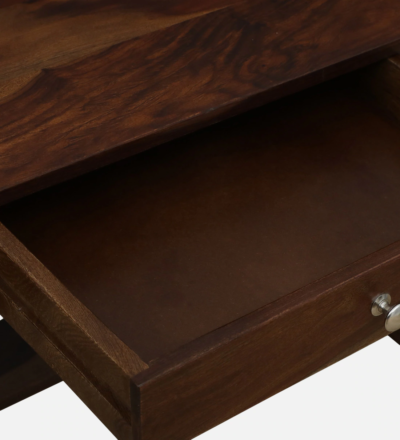 Sturdy Study Table with Wide Top and Built-In Book Storage Rack - Image 10