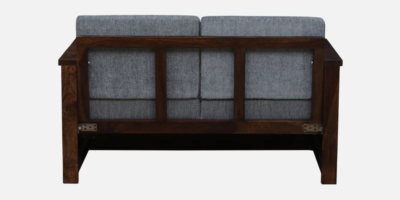 Handcrafted 2 Seater Sofa Sheesham Wood In Provincial Teak Finish By Sarve Furniture - Image 7