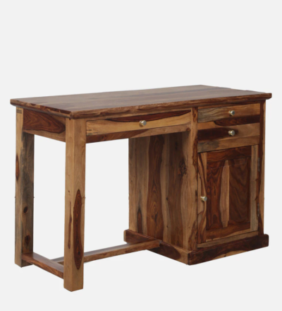 Study Desk with Laminated Top and Bookshelf for Organized Home Study - Image 8