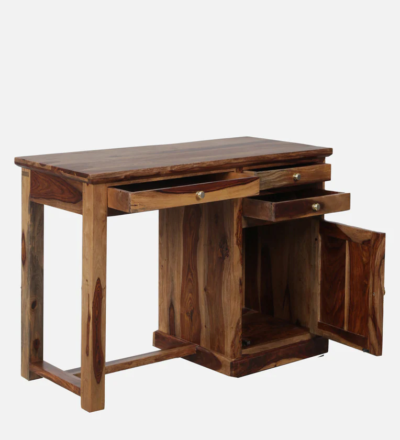 Study Desk with Laminated Top and Bookshelf for Organized Home Study - Image 7