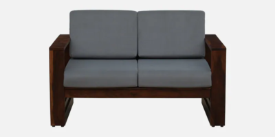 Elegant 2 Seater Sofa Sheesham Wood In Provicinal Teak Finish By Sarve Furniture - Image 4