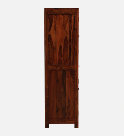Eco-Friendly Sheesham Wardrobe with Honey Wood Finish By Sarve Furniture - Image 10