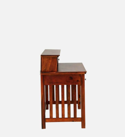 Minimalist Study Table with Drawer and Book Rack for Daily Use - Image 5