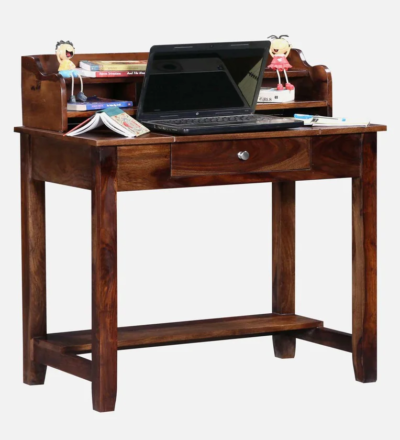Study Table with Reading Light Slot and Built-In Drawers for Night Study - Image 5