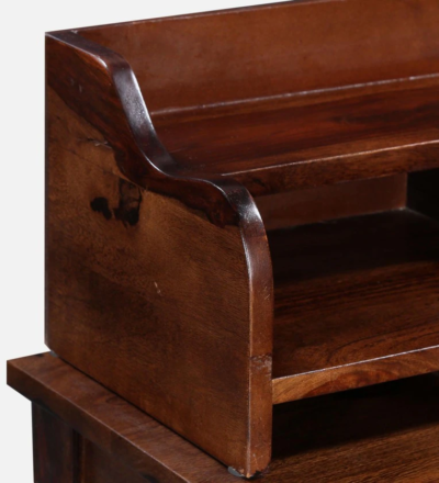 Study Table with Reading Light Slot and Built-In Drawers for Night Study - Image 10