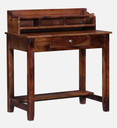 Study Table with Reading Light Slot and Built-In Drawers for Night Study - Image 6