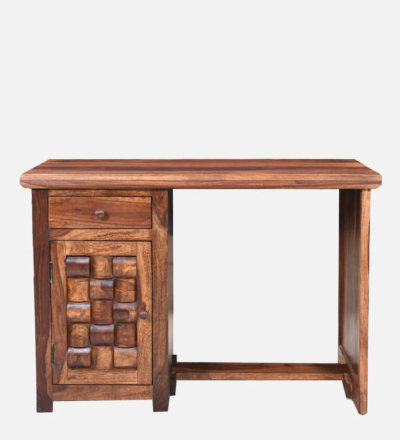 Compact Wooden Writing Desk for Daily Study and Laptop Use with Extra Storage - Image 6