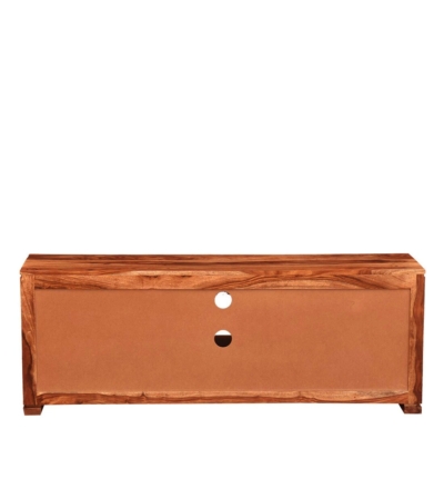 Classic Wooden TV Console with Storage Drawers in Sheesham Wood - Image 4