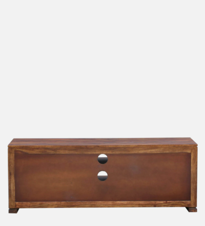TV Unit with Drawers and Open Rack in Sheesham for Living Room - Image 6