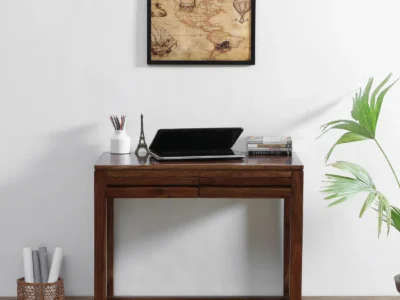 Study table with hutch and storage space for books and stationery