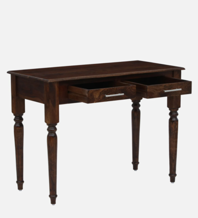 Minimalist Writing Table with Drawer Storage and Durable Wooden Finish - Image 6