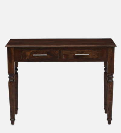 Minimalist Writing Table with Drawer Storage and Durable Wooden Finish - Image 7