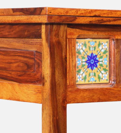 Modern Sheesham Bookshelf with Sleek Edges and Durable Construction - Image 11