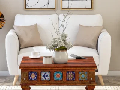 Latest large Sheesham wood coffee table design by Sarve Furniture – Buy online