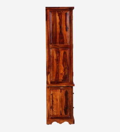 Contemporary Sheesham Wardrobe with Tall Storage Compartments By Sarve Furniture - Image 8