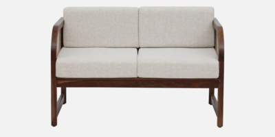 Designer 2 Seater Couch with Clean Lines and Soft Fabric Cushions - Image 5